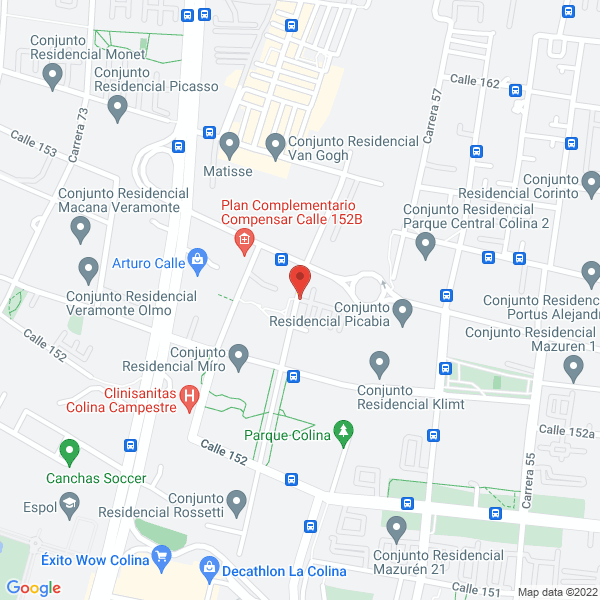 Mapa de Refcon Ltda.
