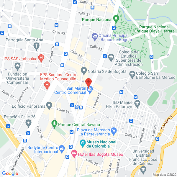 Mapa de Referencia S.A.S.