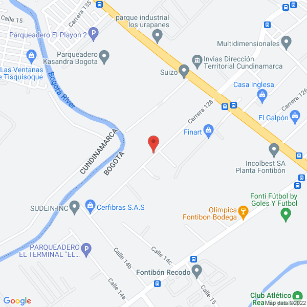 Mapa de Reforplas Ltda.
