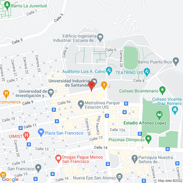 Map of Proyeccopi