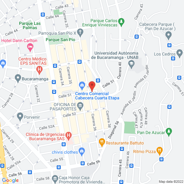 Map of Proyectos Y Construcciones S.A.