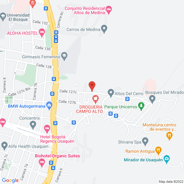Mapa de Representaciones Y Distribuciones Compraquick Com S.A.S.