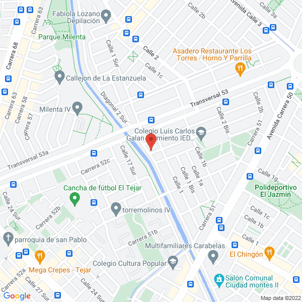 Mapa de Representaciones Y Soluciones Hidroneumáticas Ltda.
