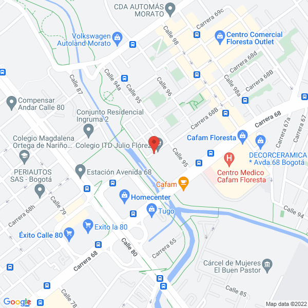 Mapa de Repuestos Servicios Y Llantas Ltda.