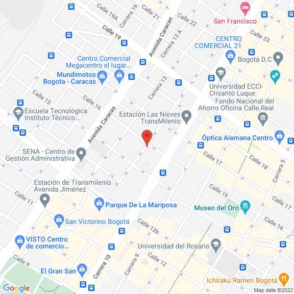 Mapa de Resistécnico Ltda.