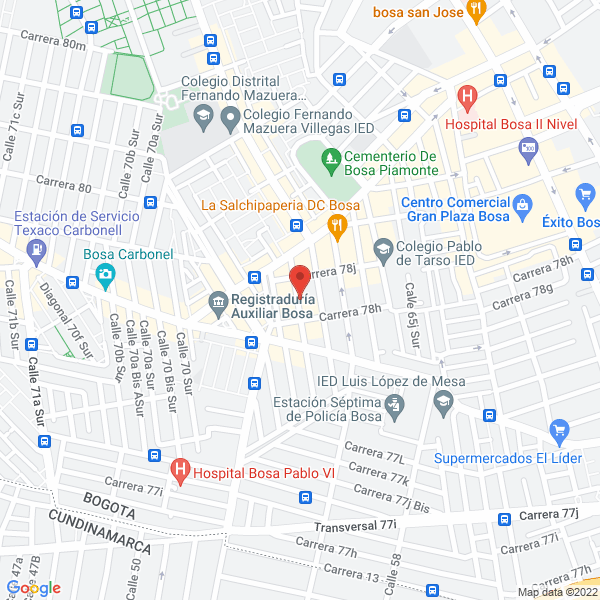 Mapa de Resortécnica E.U.