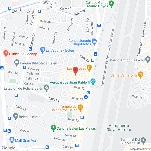 Mapa de Restauración De Muebles De Oficina Y Mantenimiento
