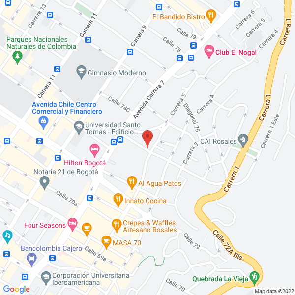 Mapa de Nazca - Restaurante