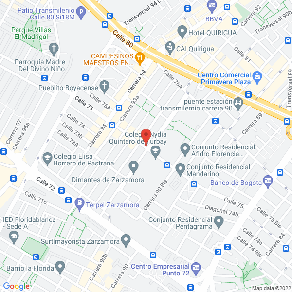 Mapa de Restaurante Angely