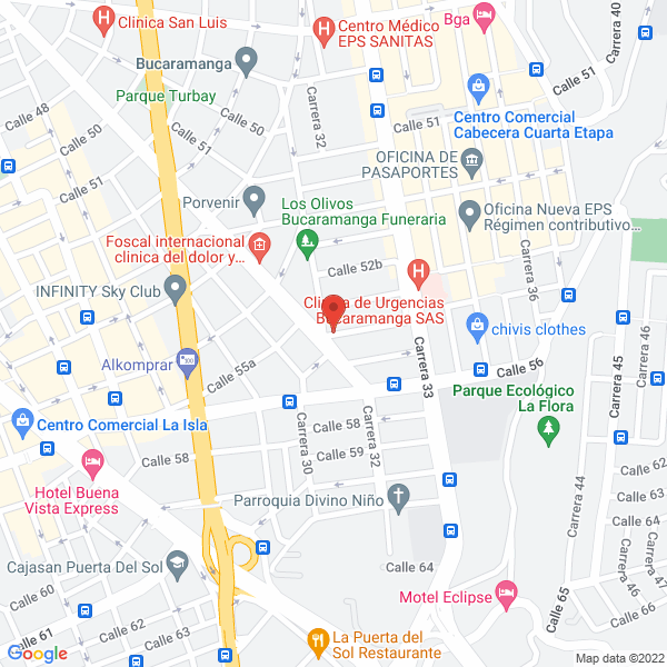Map of Restaurante Asadero Pollo Arabe