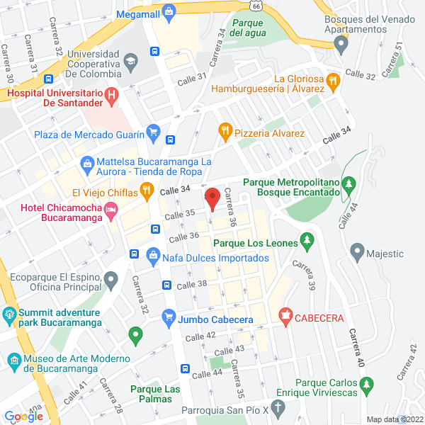 Map of Restaurante Bar Yerbabuena