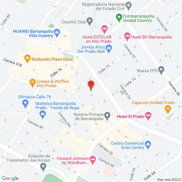 Map of Servidaniel SA S