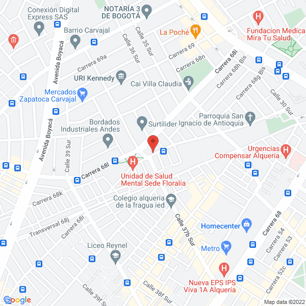 Mapa de Serviemergencias S.A.S.