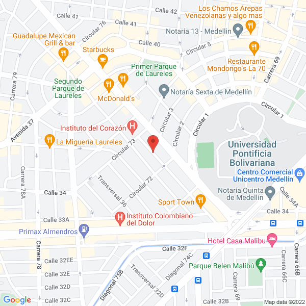 Mapa de Siditel S.A