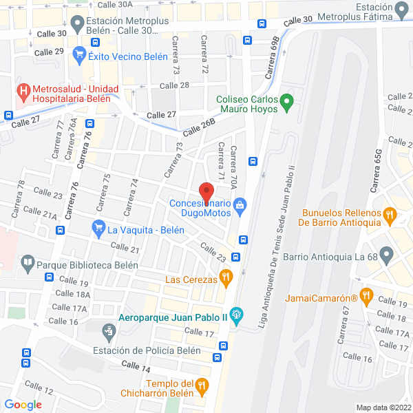 Mapa de Siempreviva Catering S.A.S.