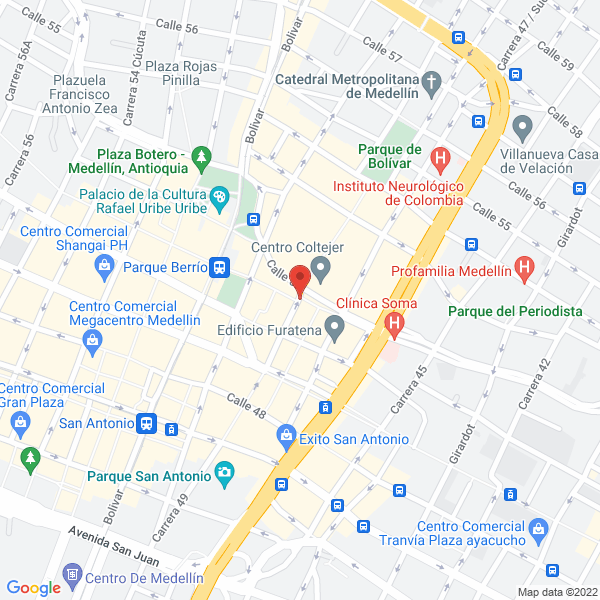 Mapa de Siervas De Cristo Sacerdote