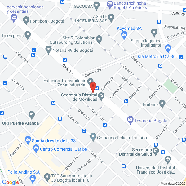 Mapa de Sig Technology S.A.S.