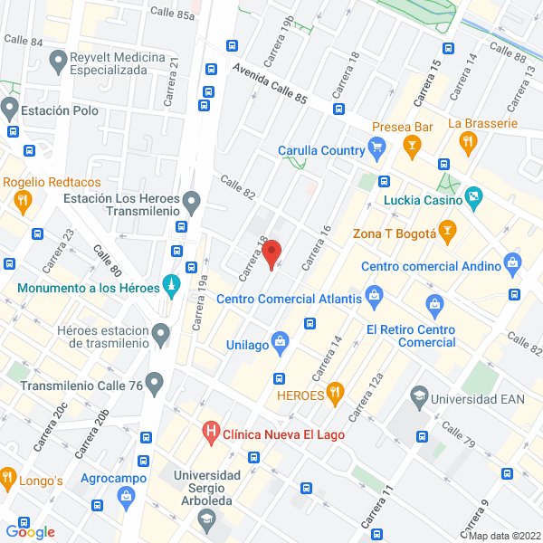 Mapa de Siimed S.A.S.