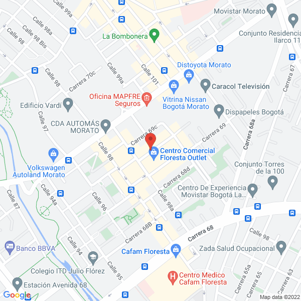 Mapa de Silpeco S.A.