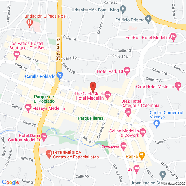 Mapa de Restaurante Orzo