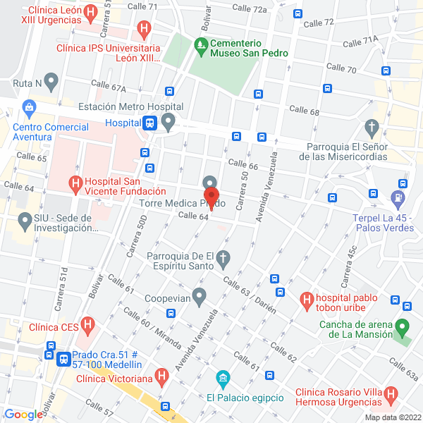 Mapa de Restaurante Perejil