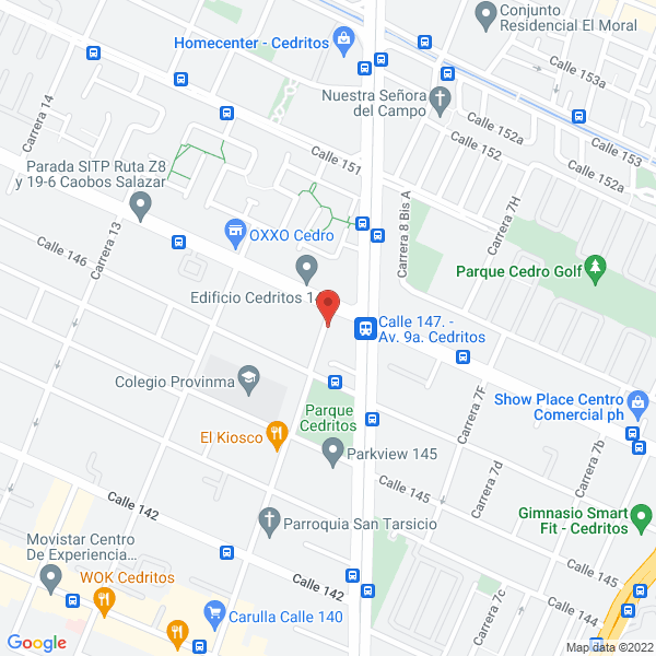 Mapa de Reformamos Su Vestido