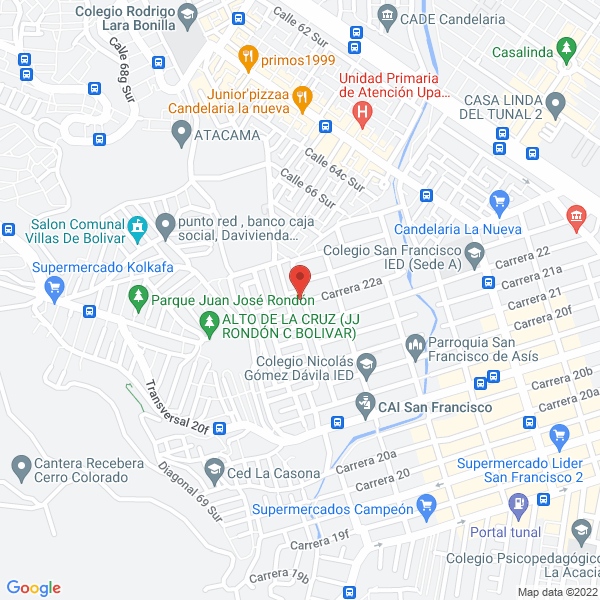 Mapa de Refri Vent S.A.S.