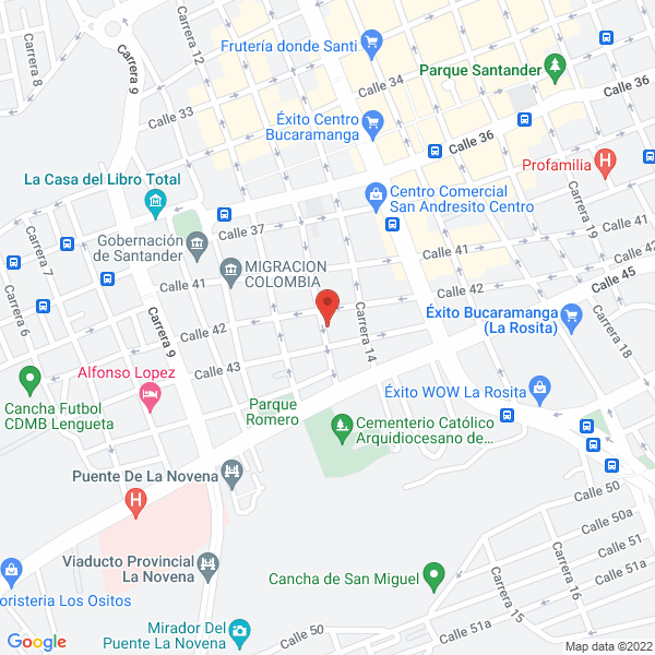 Map of Relieves San Juan