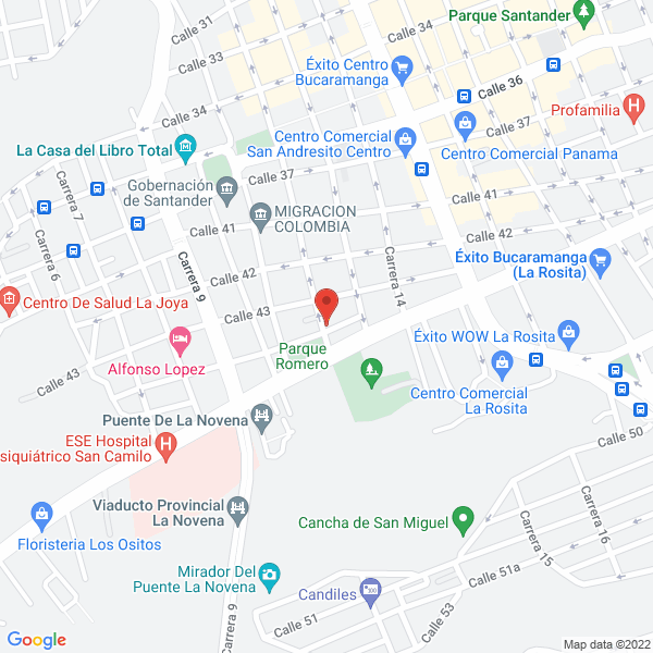 Map of Relieves San Luis