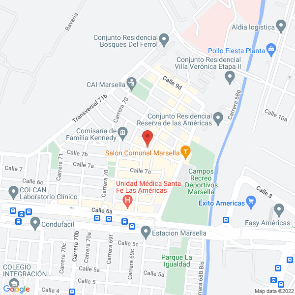 Mapa de Ortopedicos Jlo