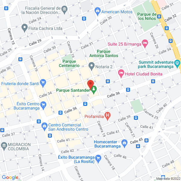 Map of Luminex