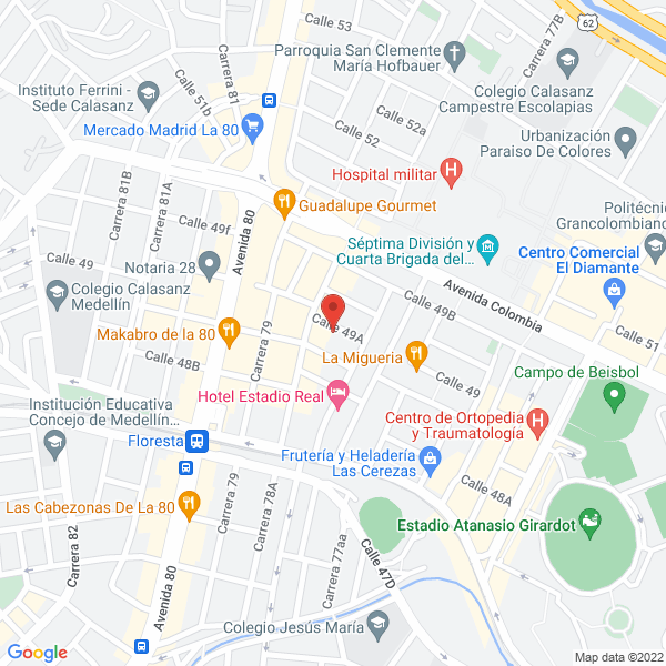 Mapa de Osorio Lentino Ramiro