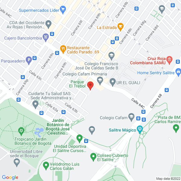 Mapa de Otilio Nicolás Moreno Blanco Ltda.