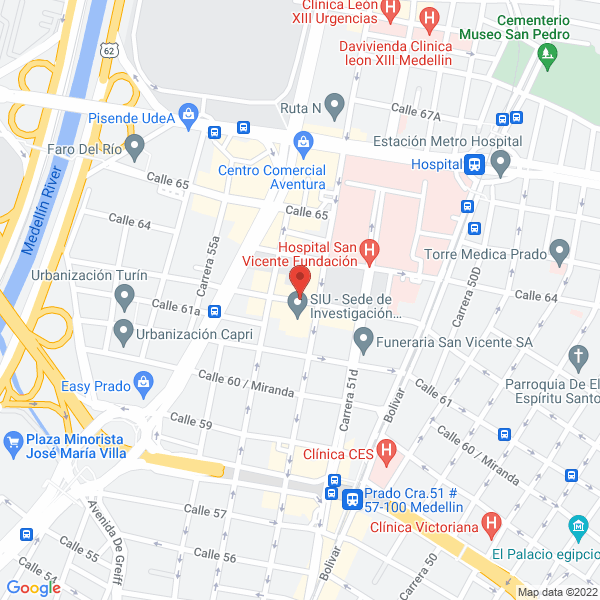 Mapa de Productora De Helados Primura S.A