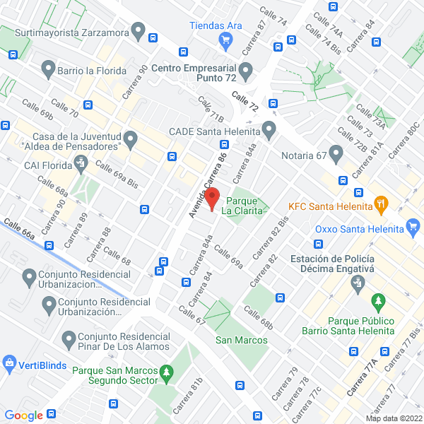 Mapa de Empanadas, Flautas, Pasabocas La Villa