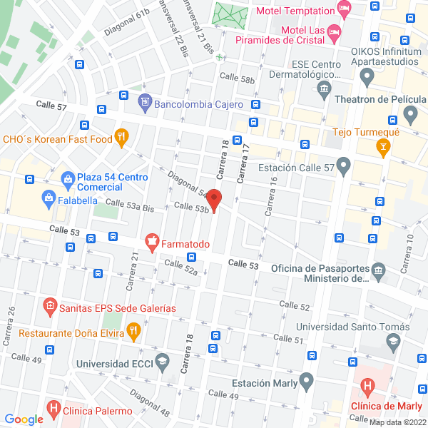 Mapa de Productos Y Servicios Integrales Prosein S.A.S