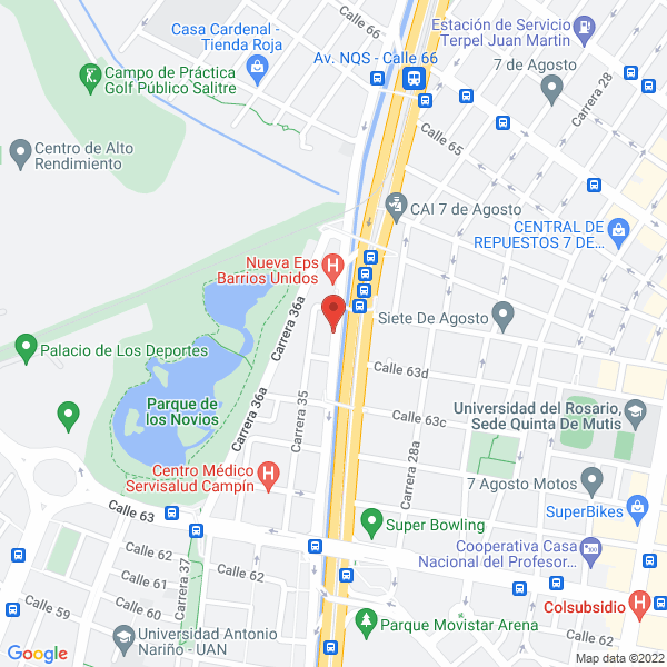 Mapa de Restaurante Carrangueros