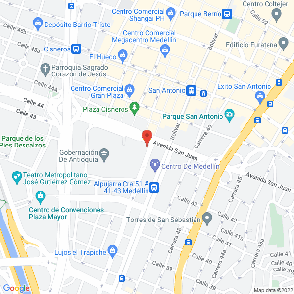 Mapa de Restaurante Chi Fa Walo