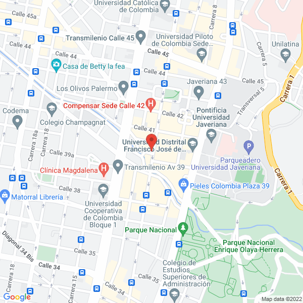 Mapa de Restaurante Comedorcito Paisa
