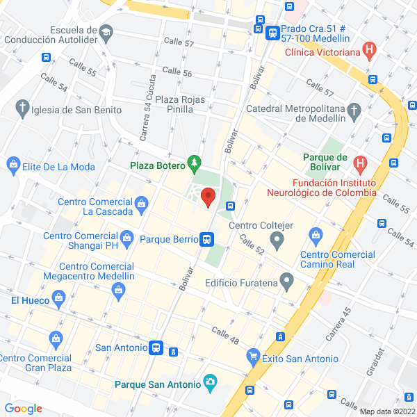 Mapa de Restaurante Cuerna Vaca