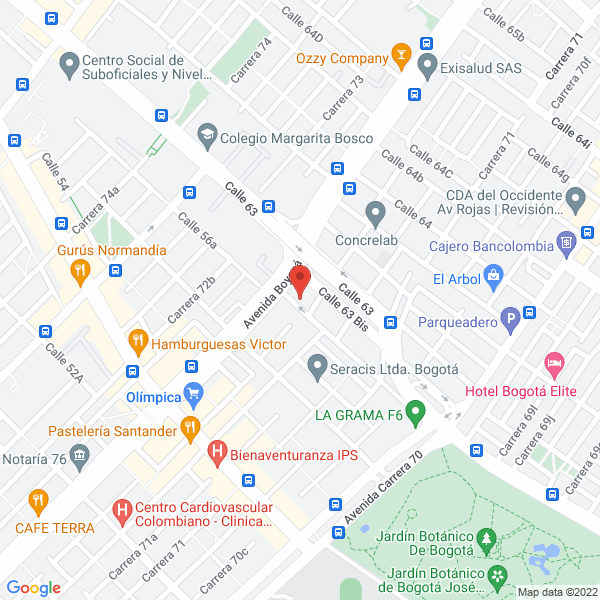 Mapa de Restaurante El Buen Sazón Gómez