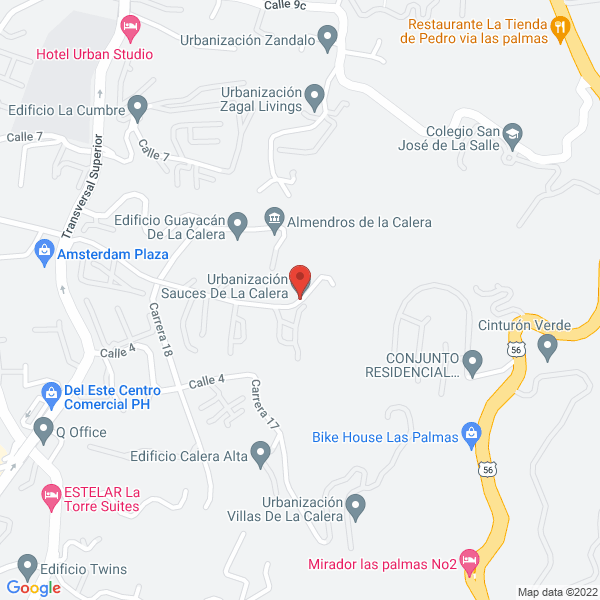 Mapa de Restaurante El Cafetero