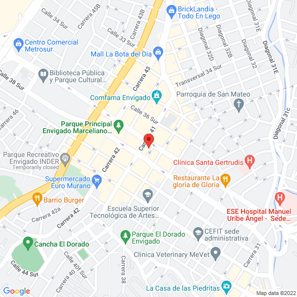 Mapa de Restaurante El Ganadero