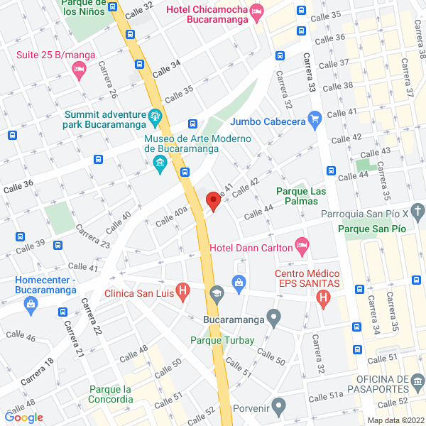 Map of Restaurante El Mesón De Mi Gente