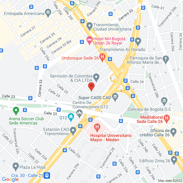 Mapa de Restaurante El Paso Del Buey