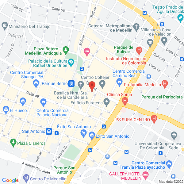 Mapa de Restaurante Y Panadería Los Pelaos
