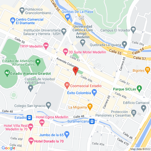 Mapa de Restaurantes Montes