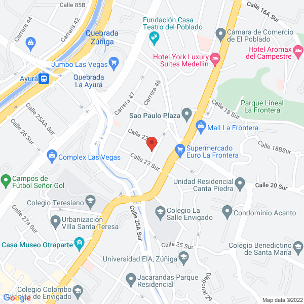 Mapa de Restrepo Echavarría Gonzalo Luis