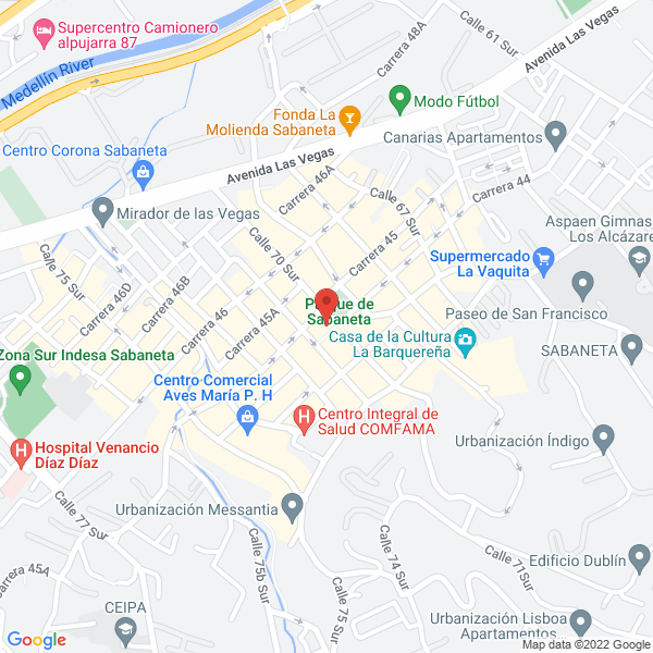 Mapa de Restaurante Leo Mar No.2