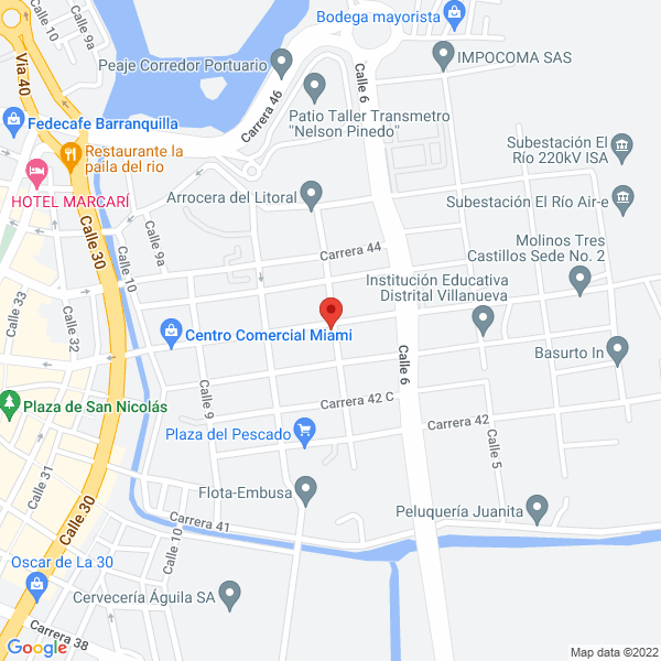 Map of Restaurante Marle